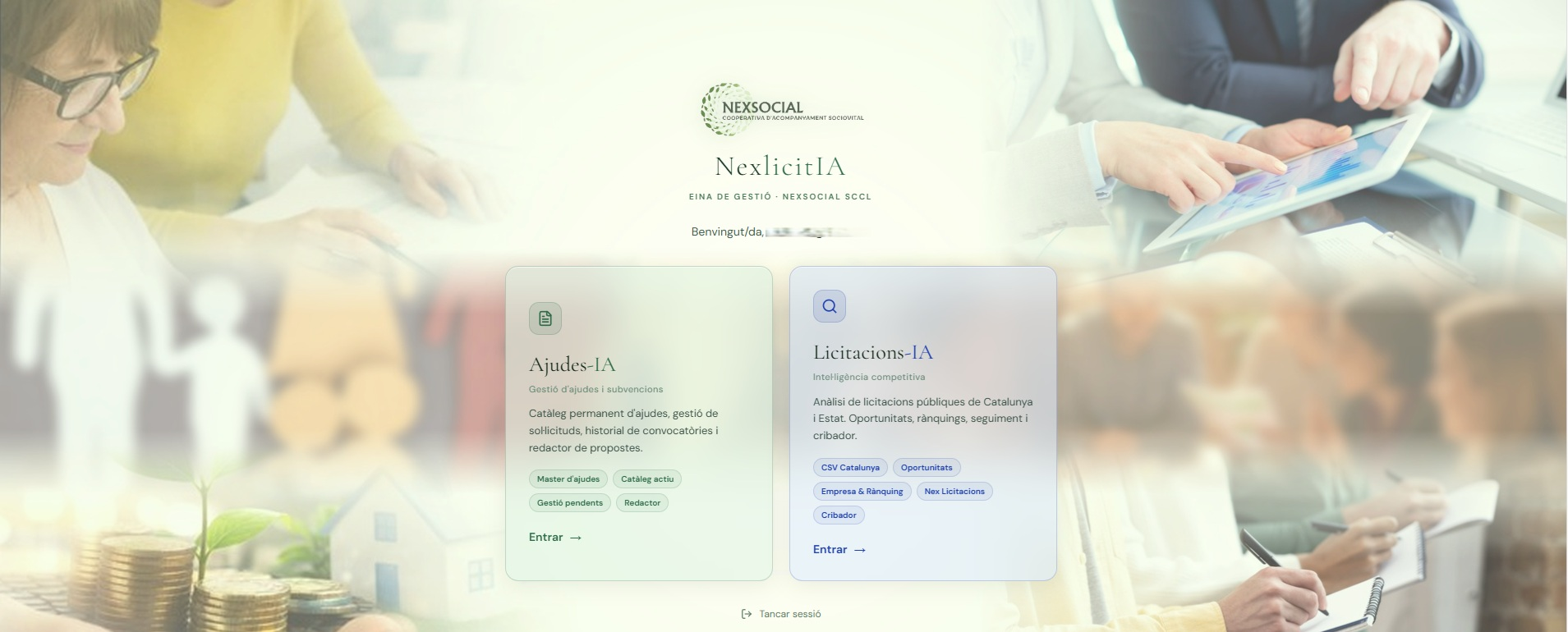 NexlicitIA panell